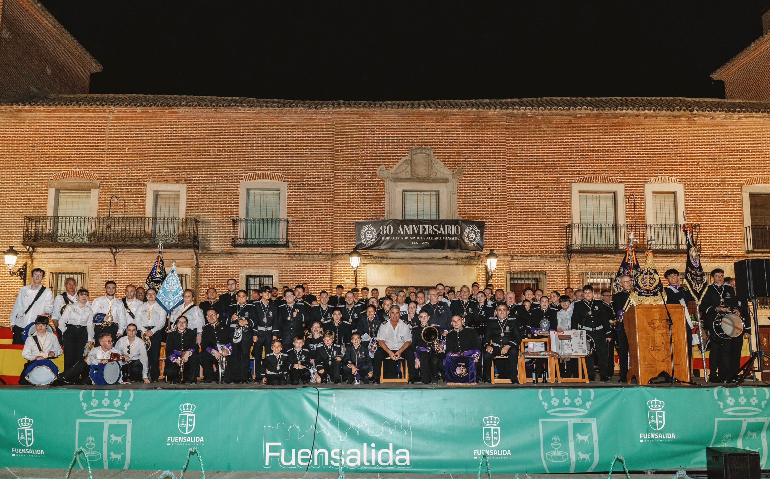 80 Aniversario de la Banda de Cornetas y Tambores Nuestra Señora de la Soledad de Fuensalida